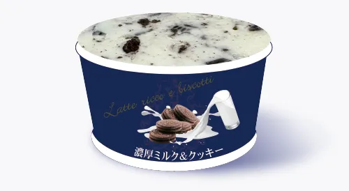 クッキー＆濃厚ミルク